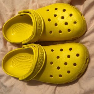 Yellow Crocs